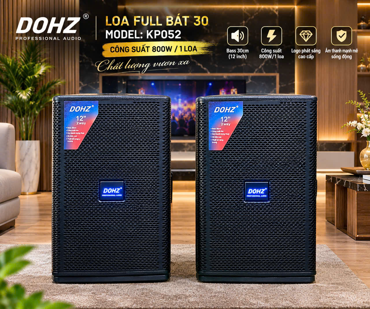 Loa full-kp-052 cao cấp