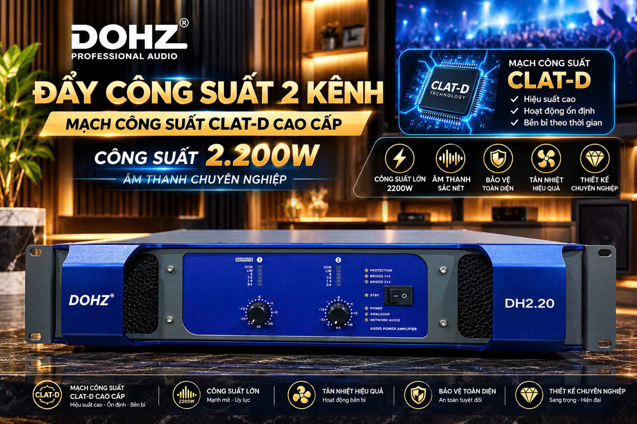 Đẩy 2 kênh DH2.20