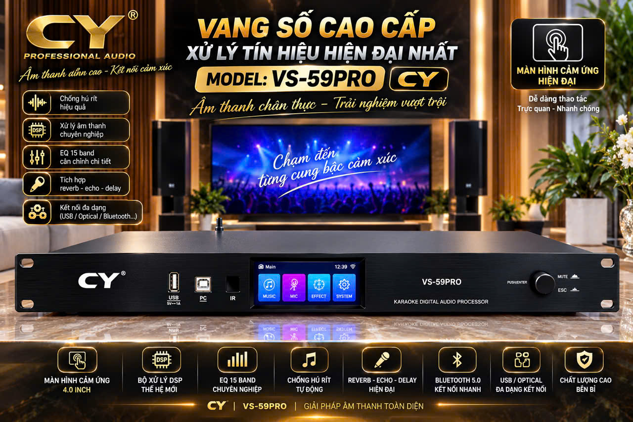 Vang số cao cấp VS-59PRO
