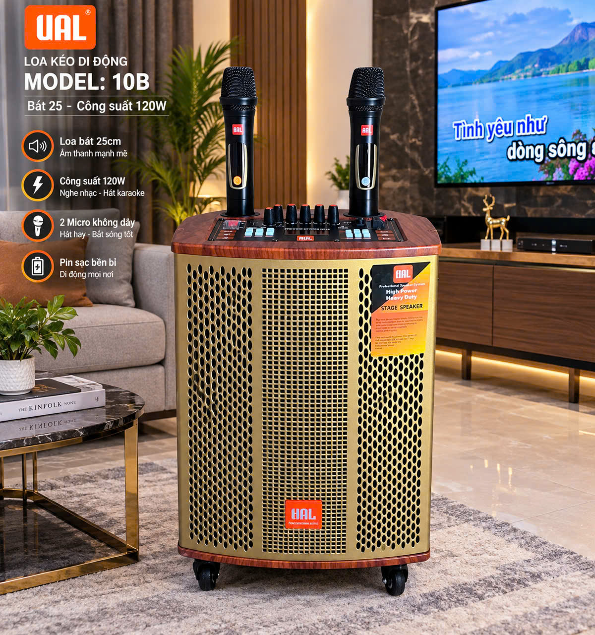 Loa kẹo kéo JS-10B