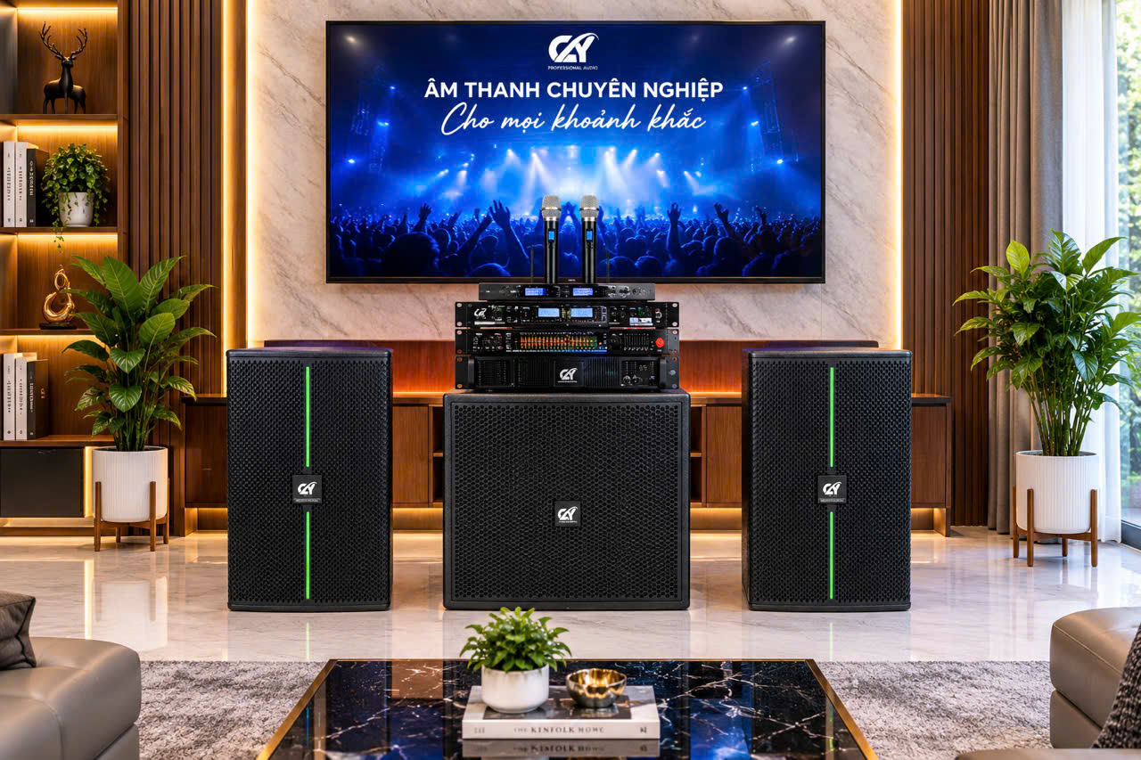 Các mẫu bộ giàn hát karaok mẫu 3