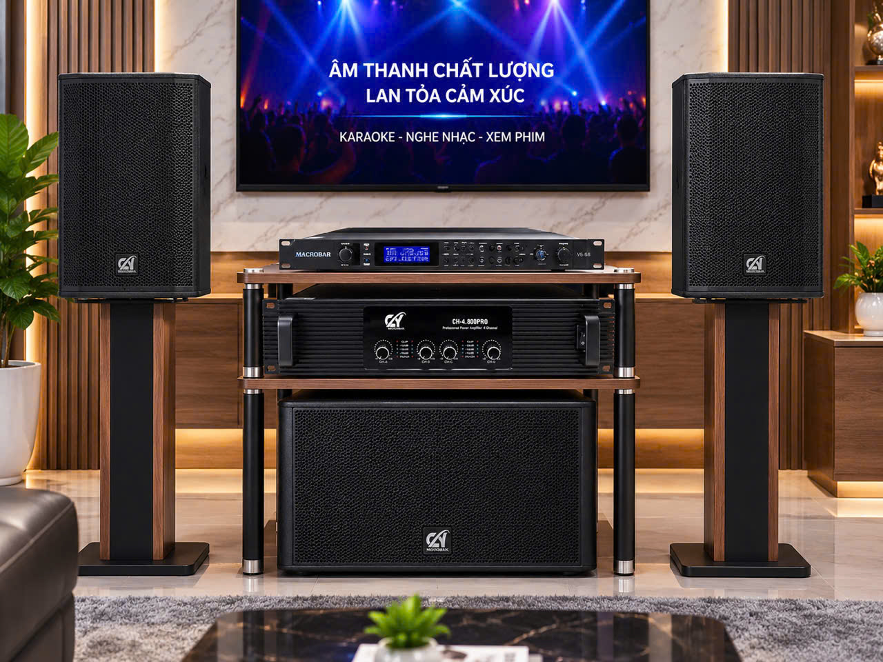 Các mẫu bộ giàn hát karaok mẫu 7